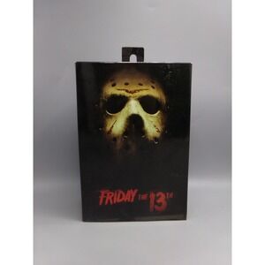 NECA Friday the 13th Part 3 Jason Voorhees Action‎ Figure in Box Horror Movie